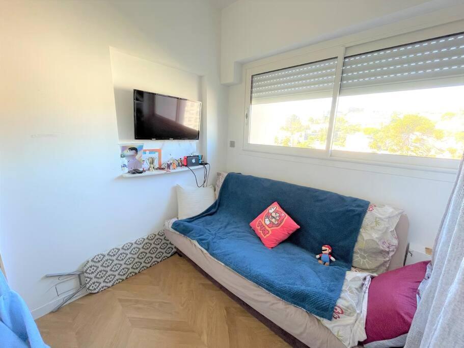Les Grands Cedres Appartement 2 Pieces Vue Mer Nice Exteriör bild