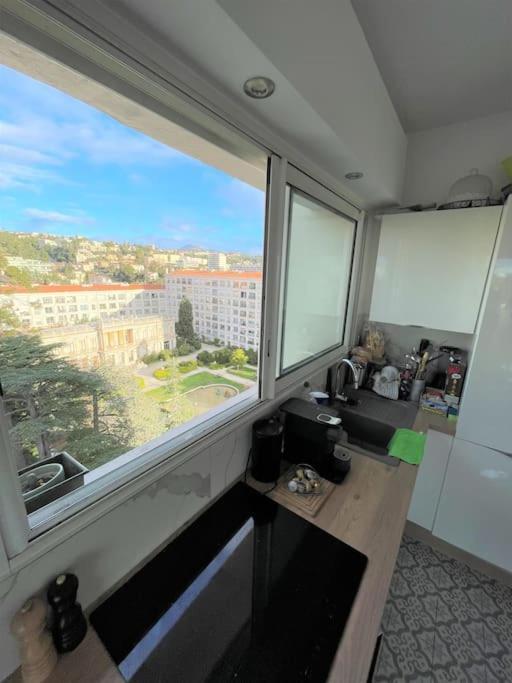 Les Grands Cedres Appartement 2 Pieces Vue Mer Nice Exteriör bild
