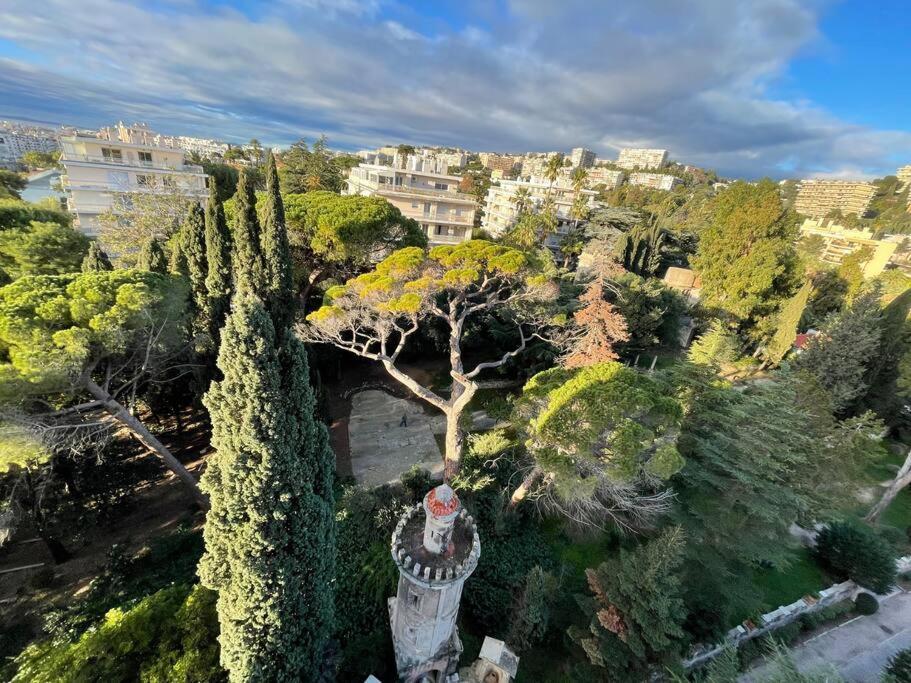 Les Grands Cedres Appartement 2 Pieces Vue Mer Nice Exteriör bild