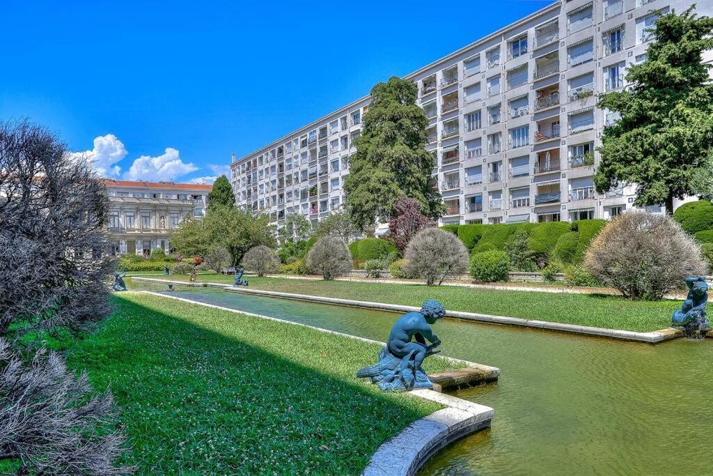 Les Grands Cedres Appartement 2 Pieces Vue Mer Nice Exteriör bild